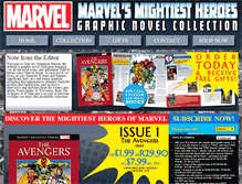 Tablet Screenshot of mightiestcollection.com
